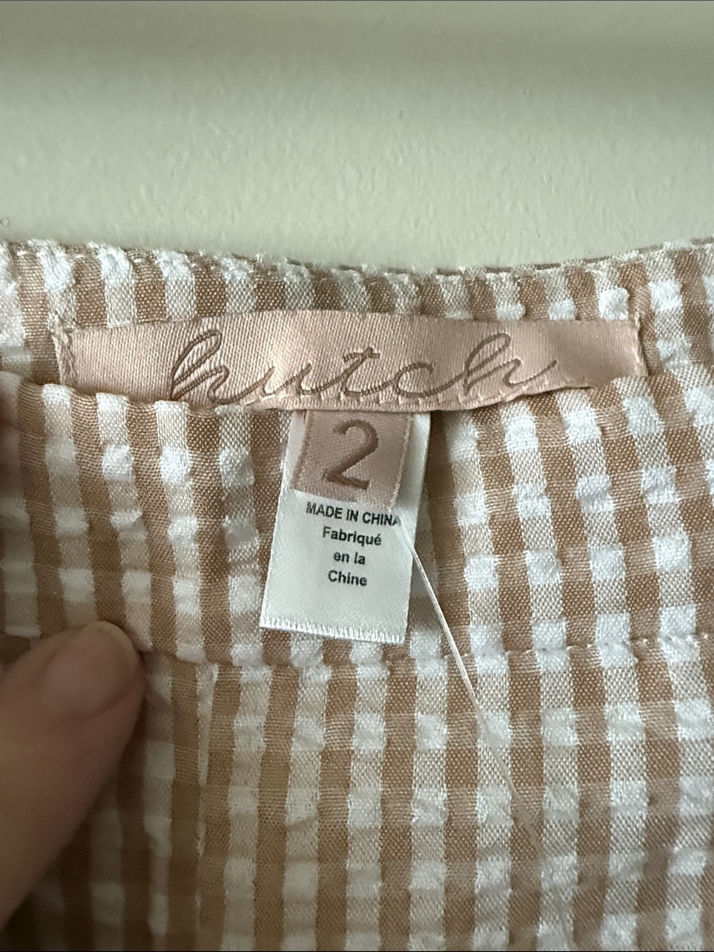 NWT Anthropologie Hutch Gingham Bermuda Shorts - Picture 10 of 11